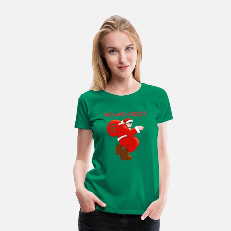 Ho Ho Heist Santa Claus Secret Stash Funny Xmas