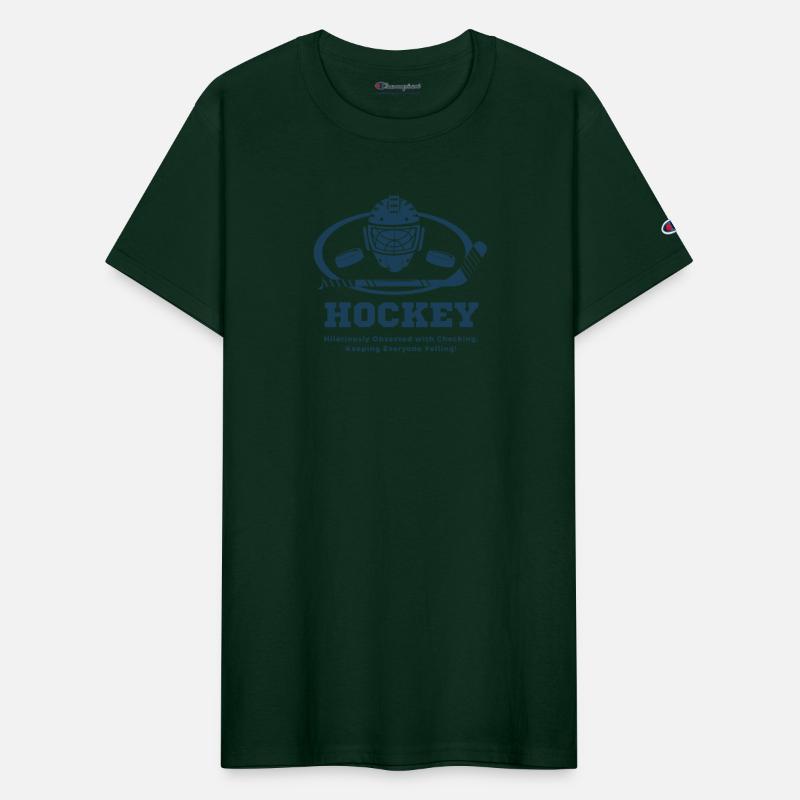 Hockey Funny Meaning Ice Player Sport Lover Fan