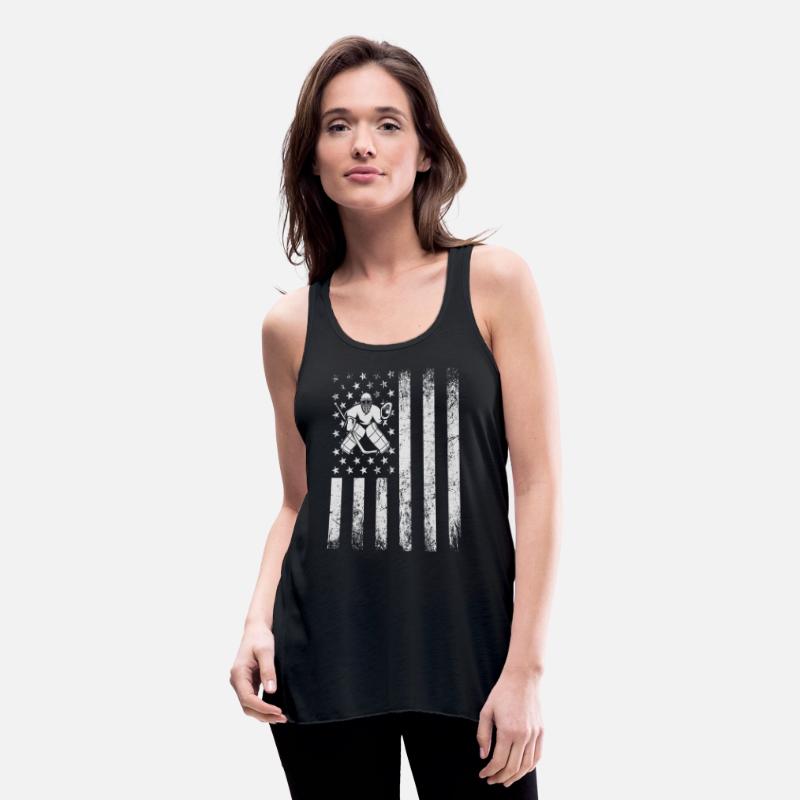 Hockey usa flag kipper