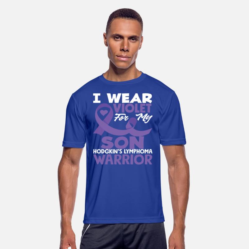 Hodgkin's Lymphoma Awareness Wear Violet My Son