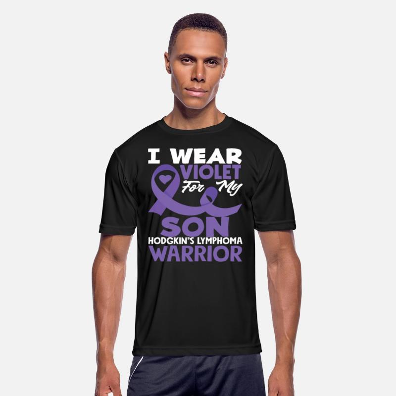 Hodgkin's Lymphoma Awareness Wear Violet My Son