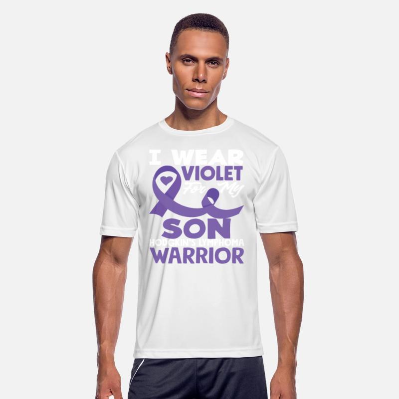 Hodgkin's Lymphoma Awareness Wear Violet My Son