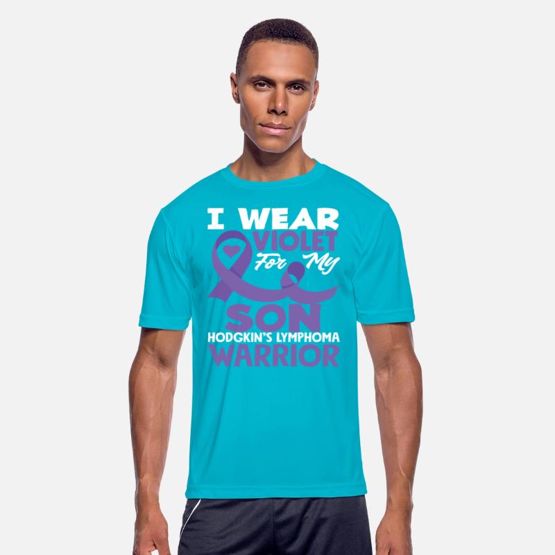 Hodgkin's Lymphoma Awareness Wear Violet My Son