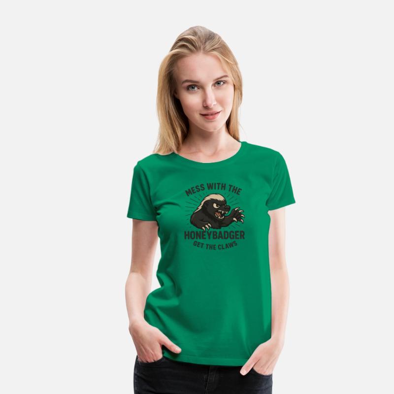 Honeybadger Claws Shirt – Mess with the Honeybadge