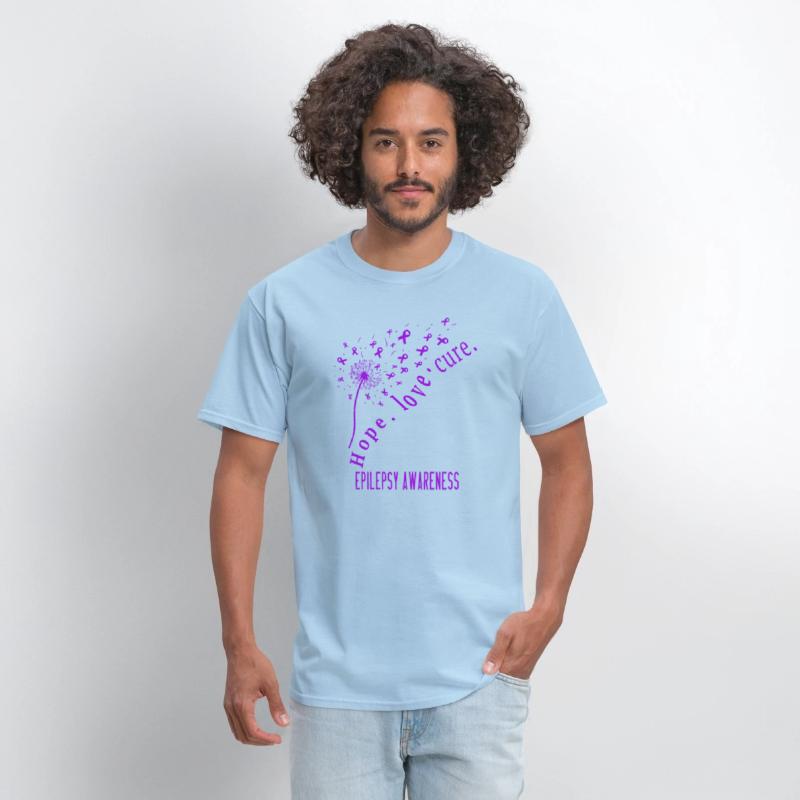 Hope Love Cure Epilepsy Awareness T