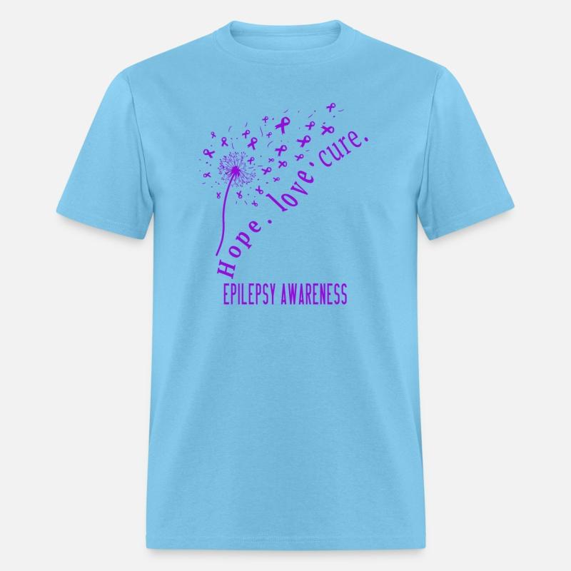 Hope Love Cure Epilepsy Awareness T