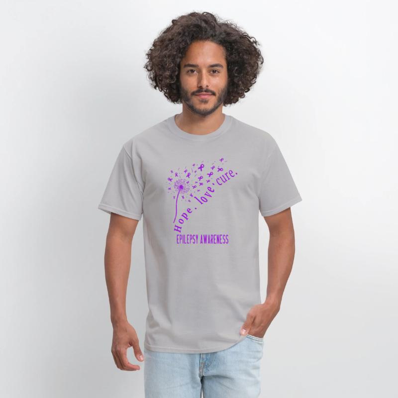 Hope Love Cure Epilepsy Awareness T