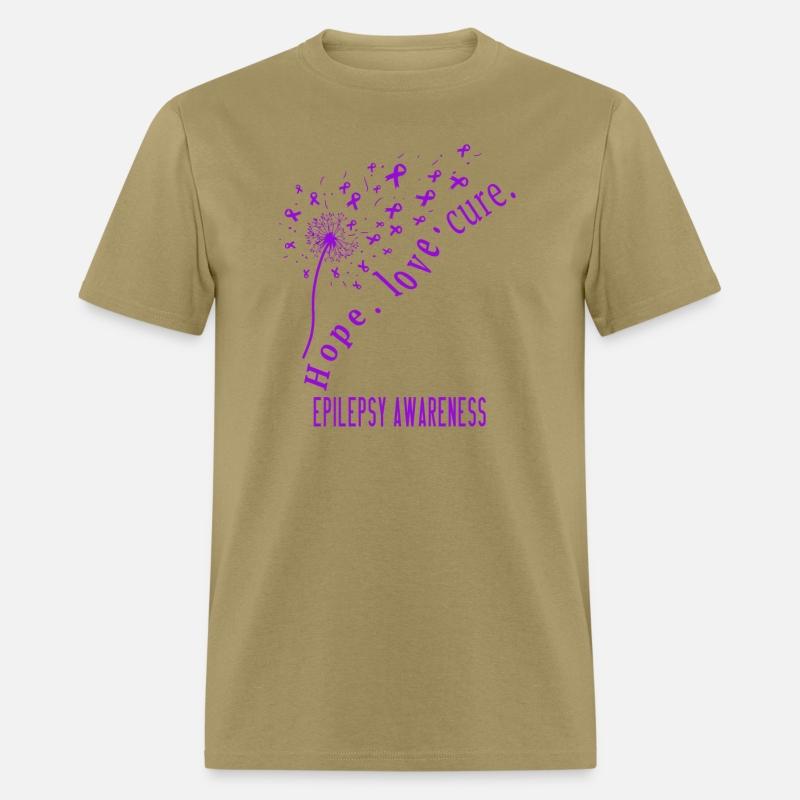 Hope Love Cure Epilepsy Awareness T