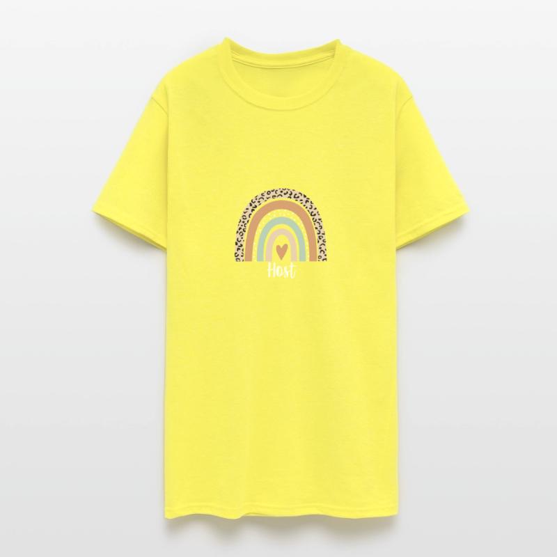 Host Rainbow Leopard Funny Host Appreciation