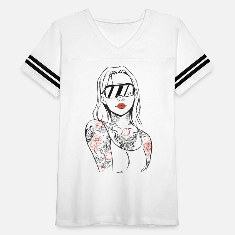 Hot Virtual Reality Girl Design Anime VR Tatoos