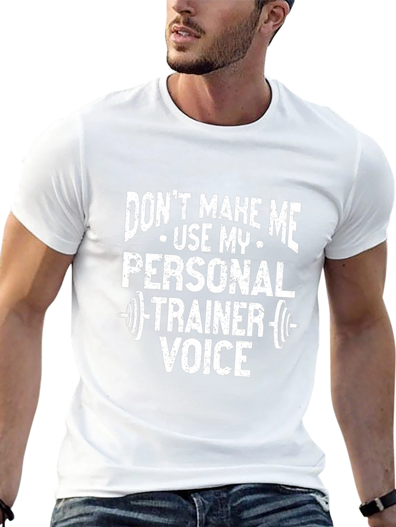 Personal Trainer Voice Black T-Shirt