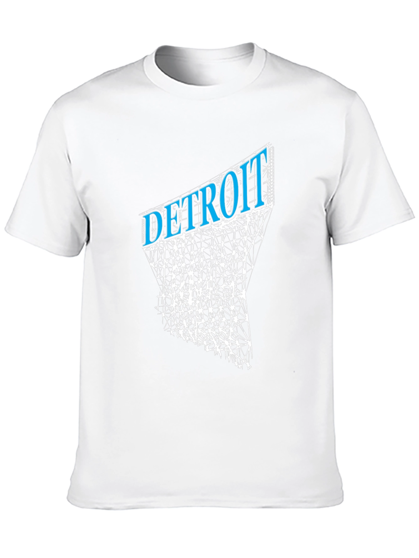 Detroit Graphic Tee - Urban Style Black T-Shirt