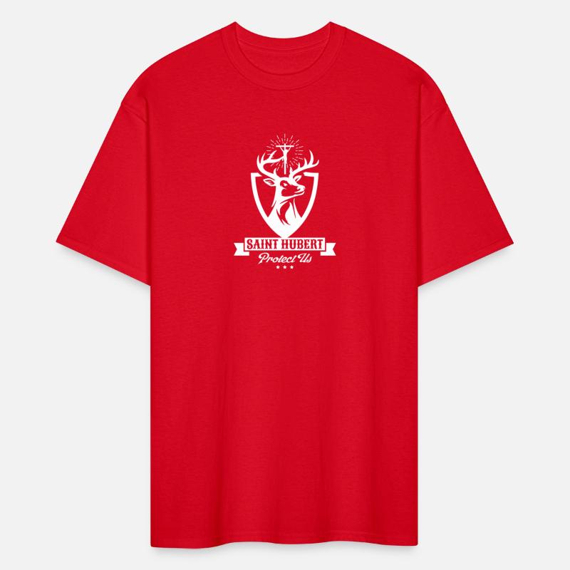 Hubert Hubertus Patron Saint Of Hunters Stag