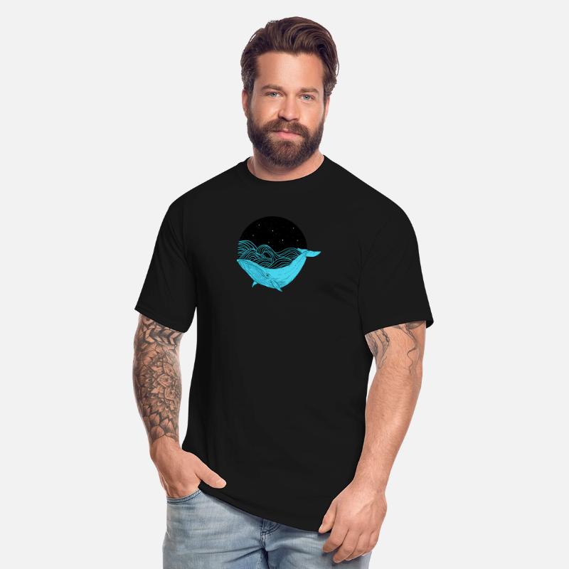 Humpback Whale Midnight Space Whale