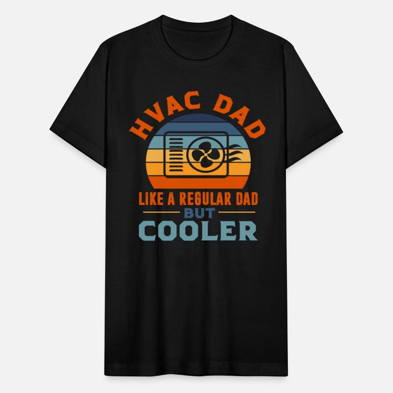 HVAC Dad Like A Regular Dad But Cooler Vintage