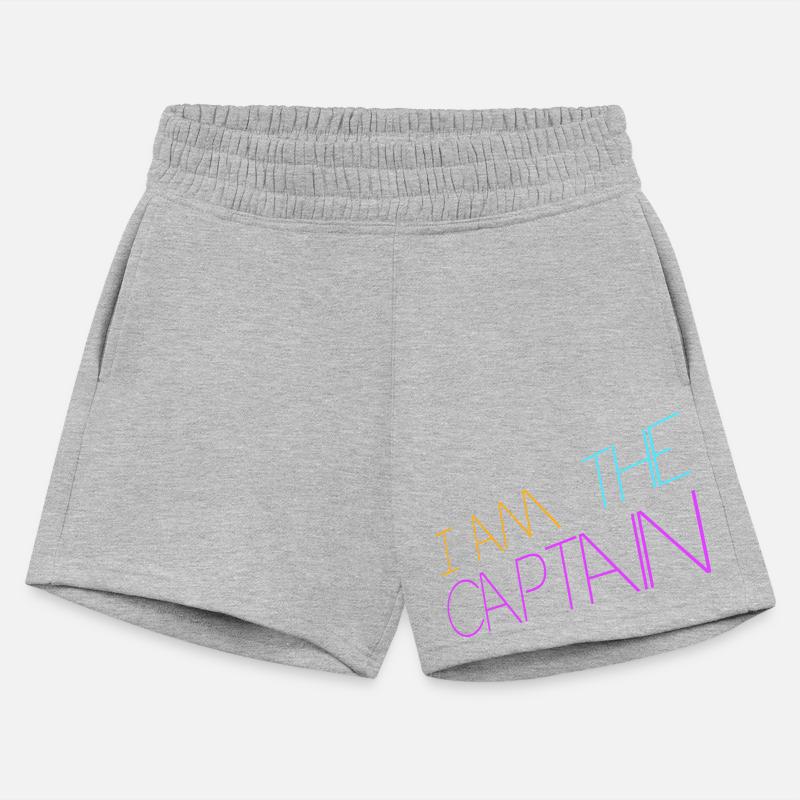 I Am The Captain Sailor Saying Text Quote Fun Logo