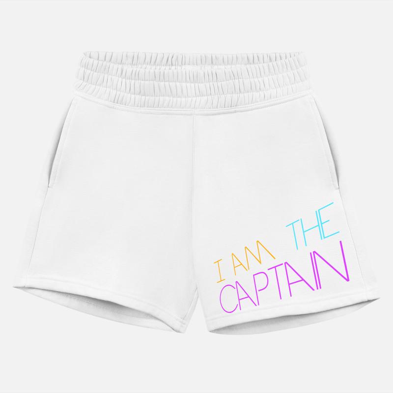I Am The Captain Sailor Saying Text Quote Fun Logo