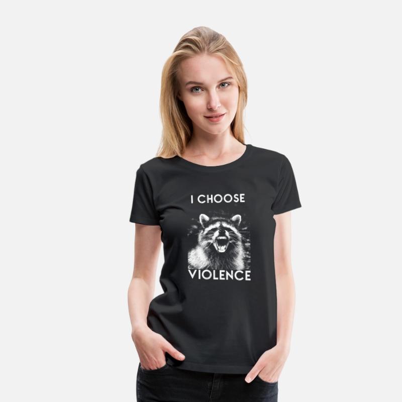 I Choose Violence Raccoon