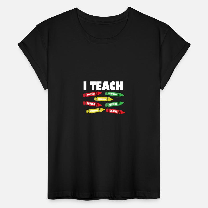 i I Teach Confident Bravery Equality Teacher Futur
