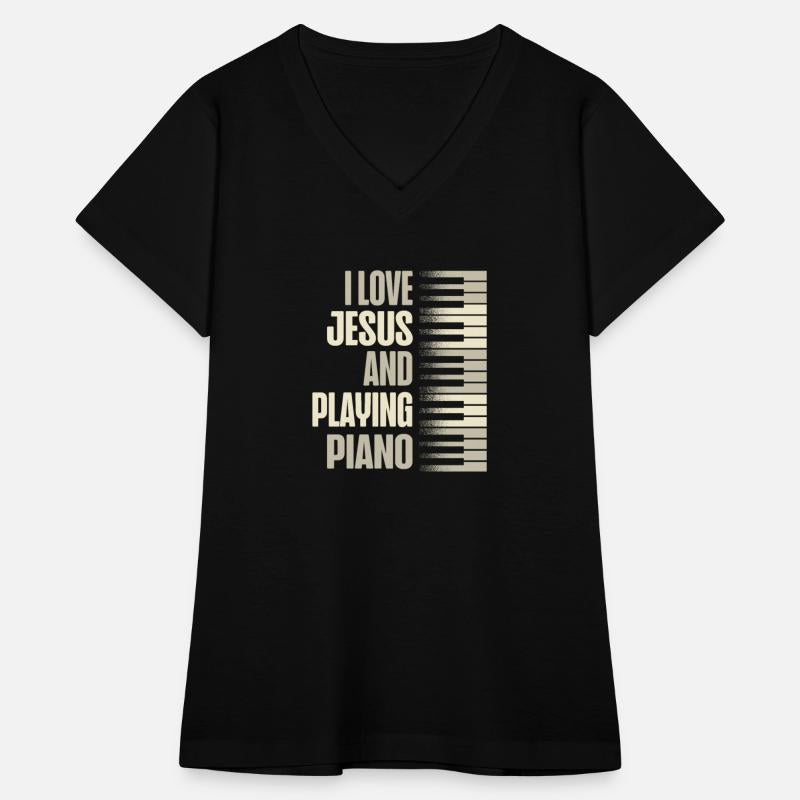 I Love Jesus And Playing Piano Christian Believer
