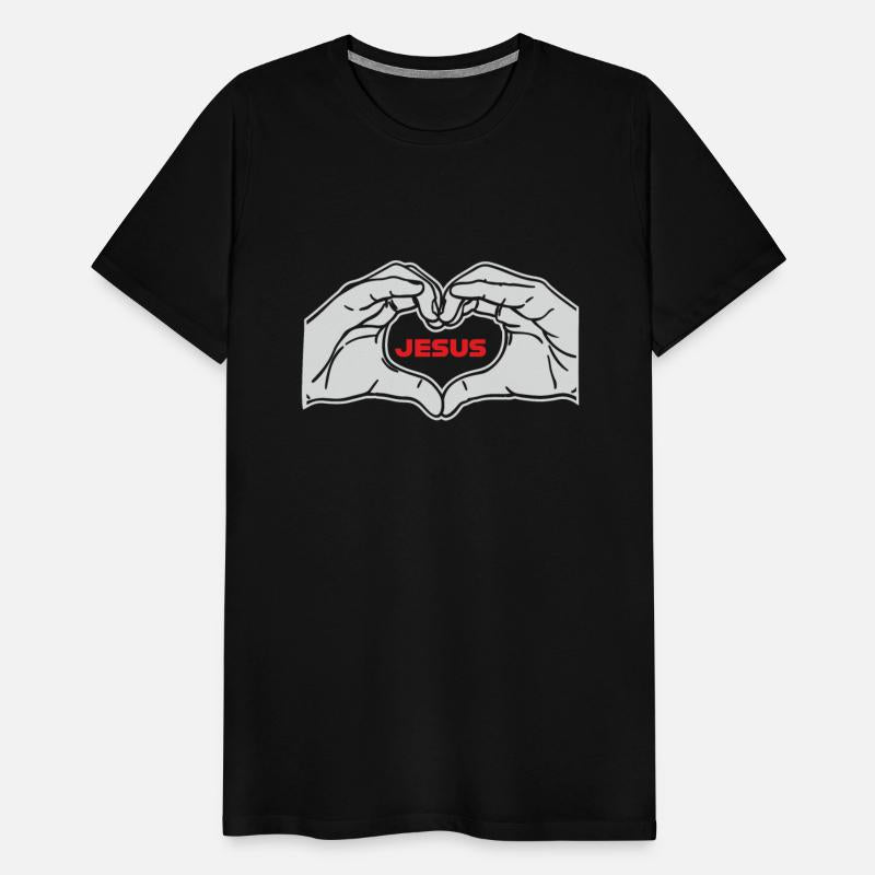 I love Jesus, Hand gesture, Heart gesture