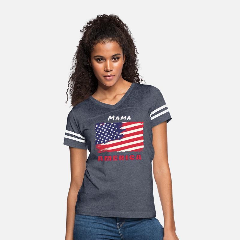I love mama America patriotism funny gift