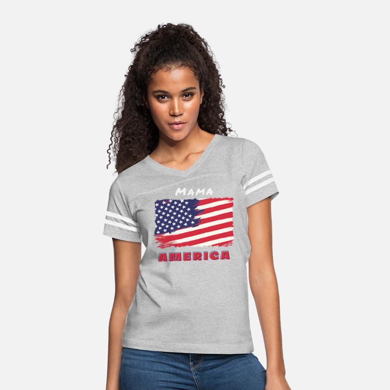 I love mama America patriotism funny gift