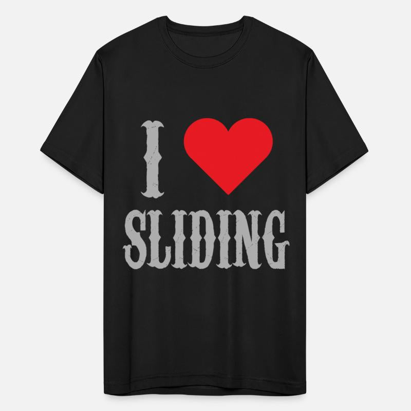 I Love Sliding Western Riding Reining Horse