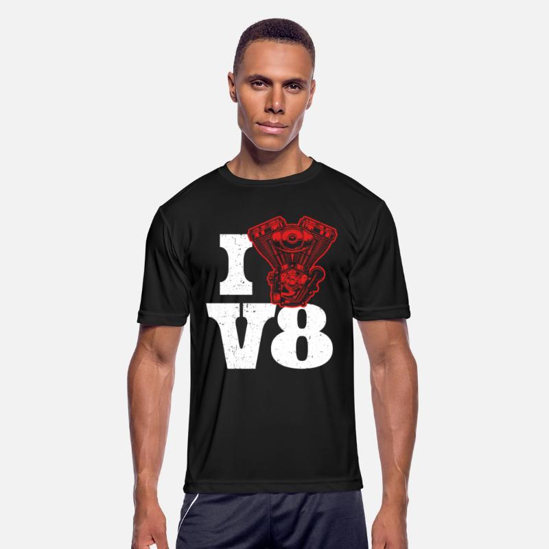 I Love V8 Gearhead Car Lover Tuning Petrolhead