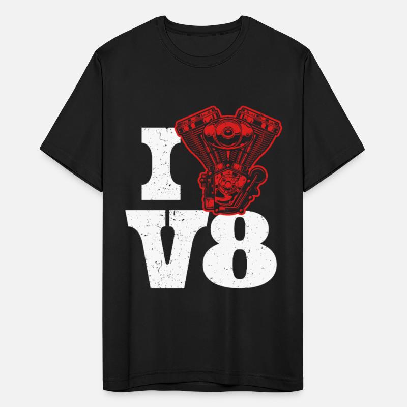 I Love V8 Gearhead Car Lover Tuning Petrolhead