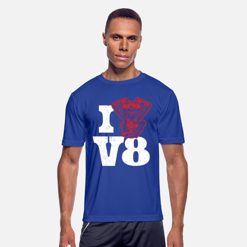 I Love V8 Gearhead Car Lover Tuning Petrolhead