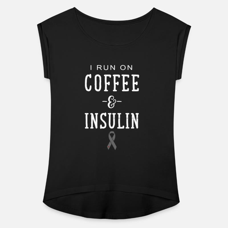 I run on coffee and insulin cancer t shirts