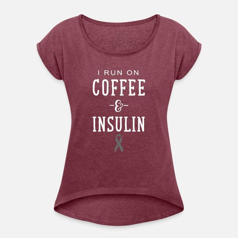 I run on coffee and insulin cancer t shirts