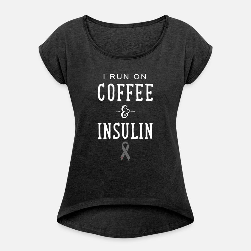 I run on coffee and insulin cancer t shirts