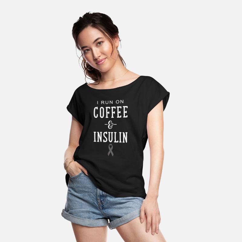 I run on coffee and insulin cancer t shirts