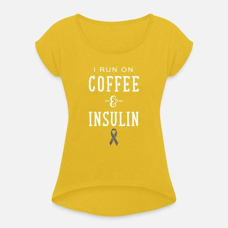 I run on coffee and insulin cancer t shirts