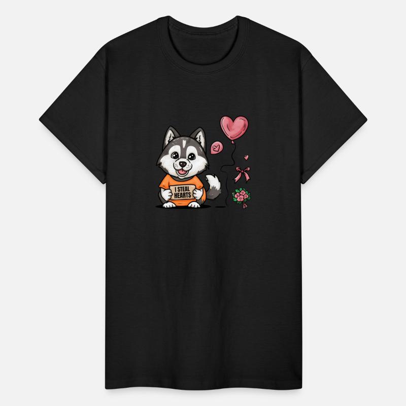 I STEAL HEARTS Cute Husky