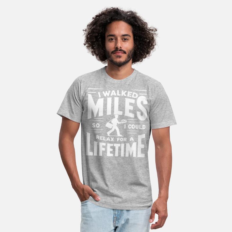 I walked miles so I could relax for a lifetime