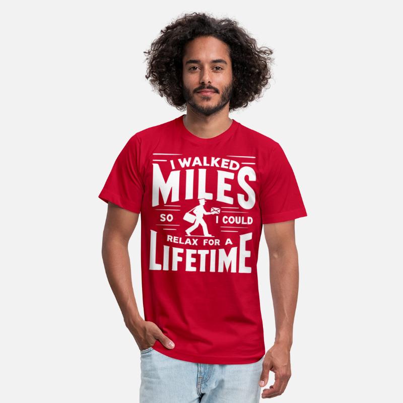 I walked miles so I could relax for a lifetime