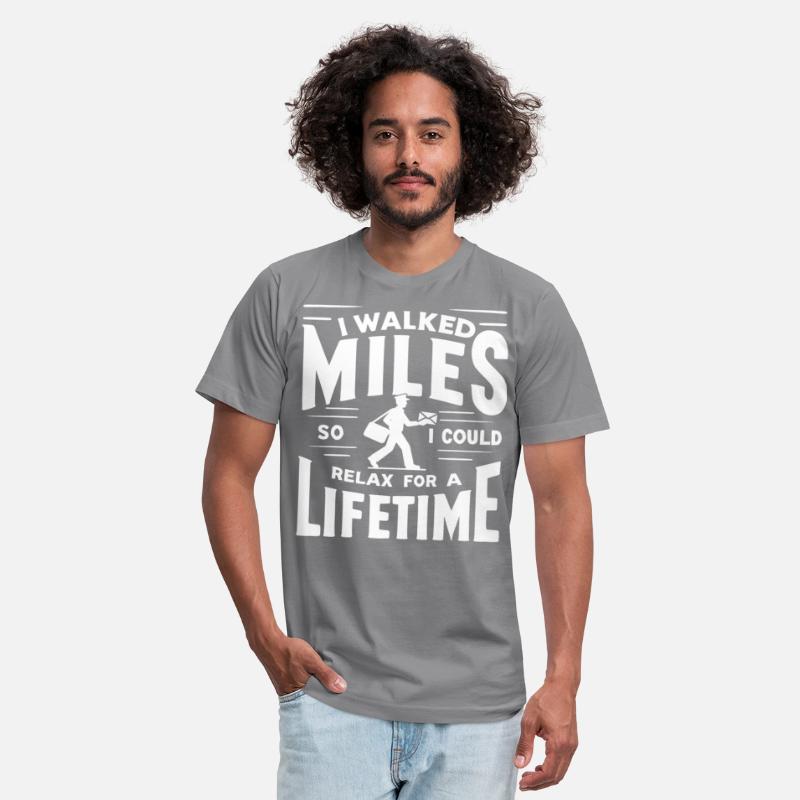 I walked miles so I could relax for a lifetime