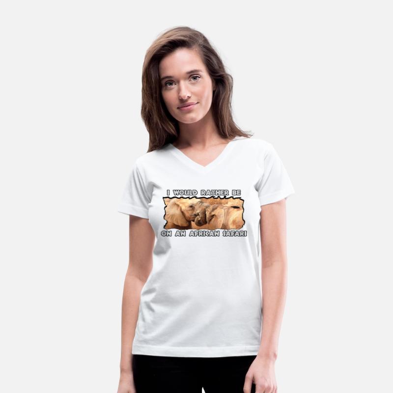 I Would Rather Be African Safari Elephant Tug