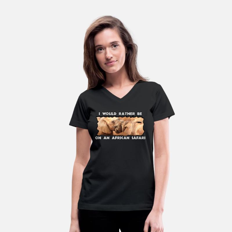 I Would Rather Be African Safari Elephant Tug