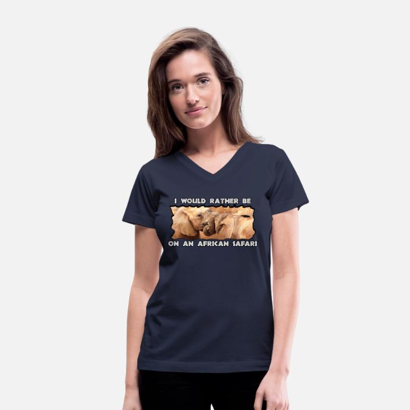 I Would Rather Be African Safari Elephant Tug