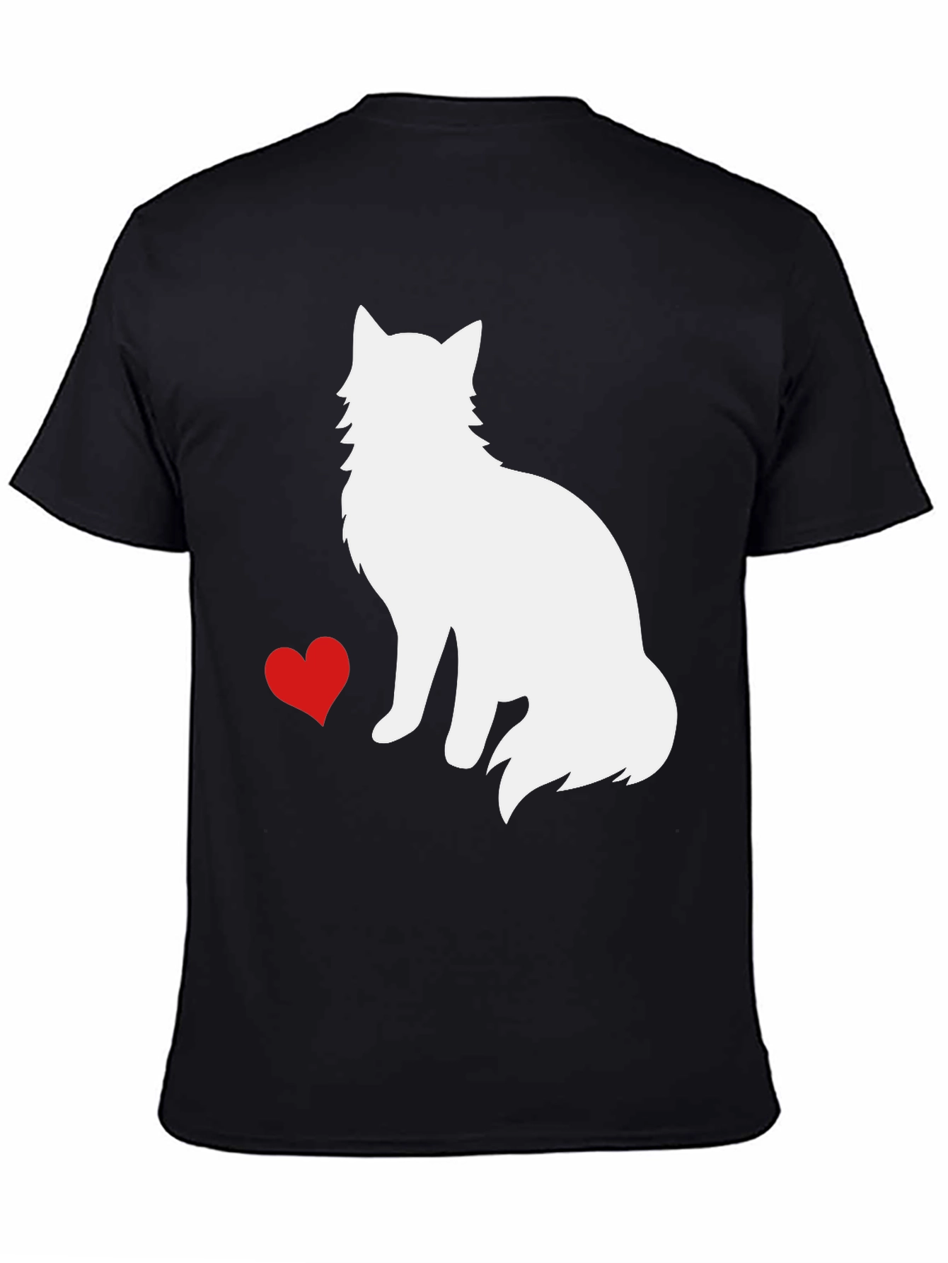 I Love Cats - Mens Black T-shirt