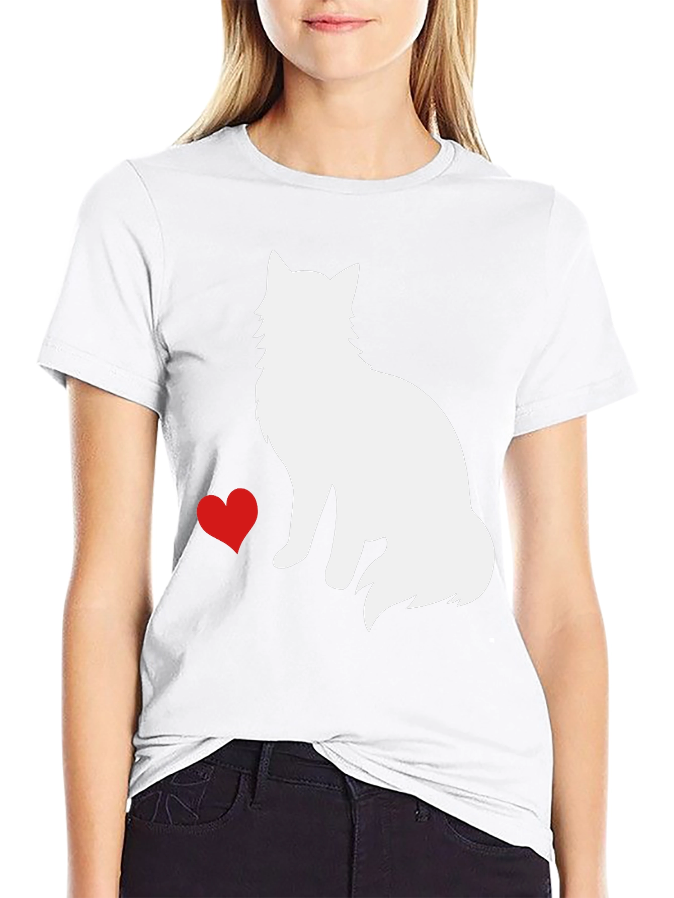 I Love Cats - Mens Black T-shirt