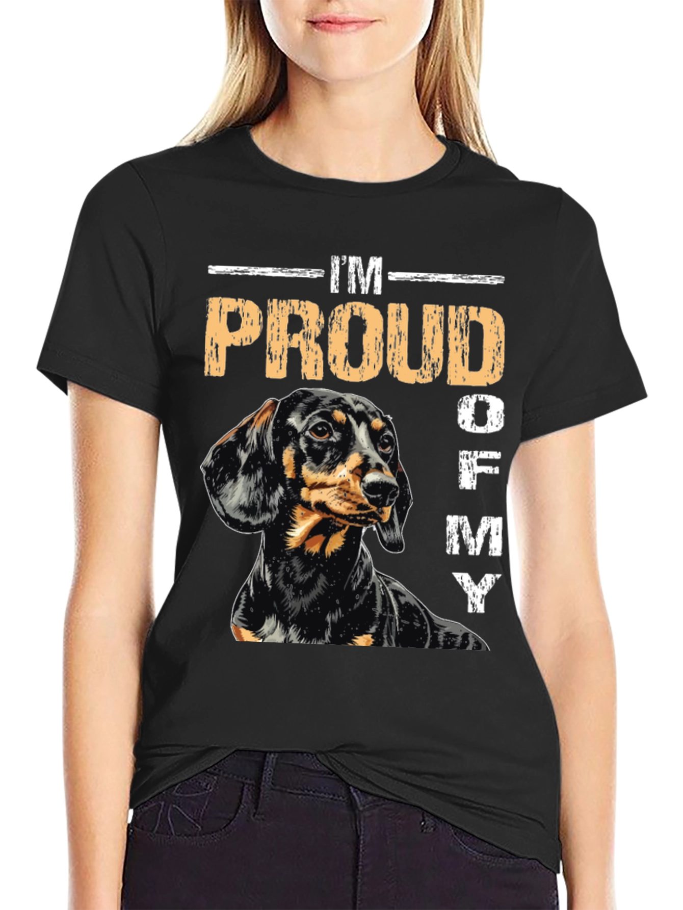 Proud Dachshund Graphic T-Shirt
