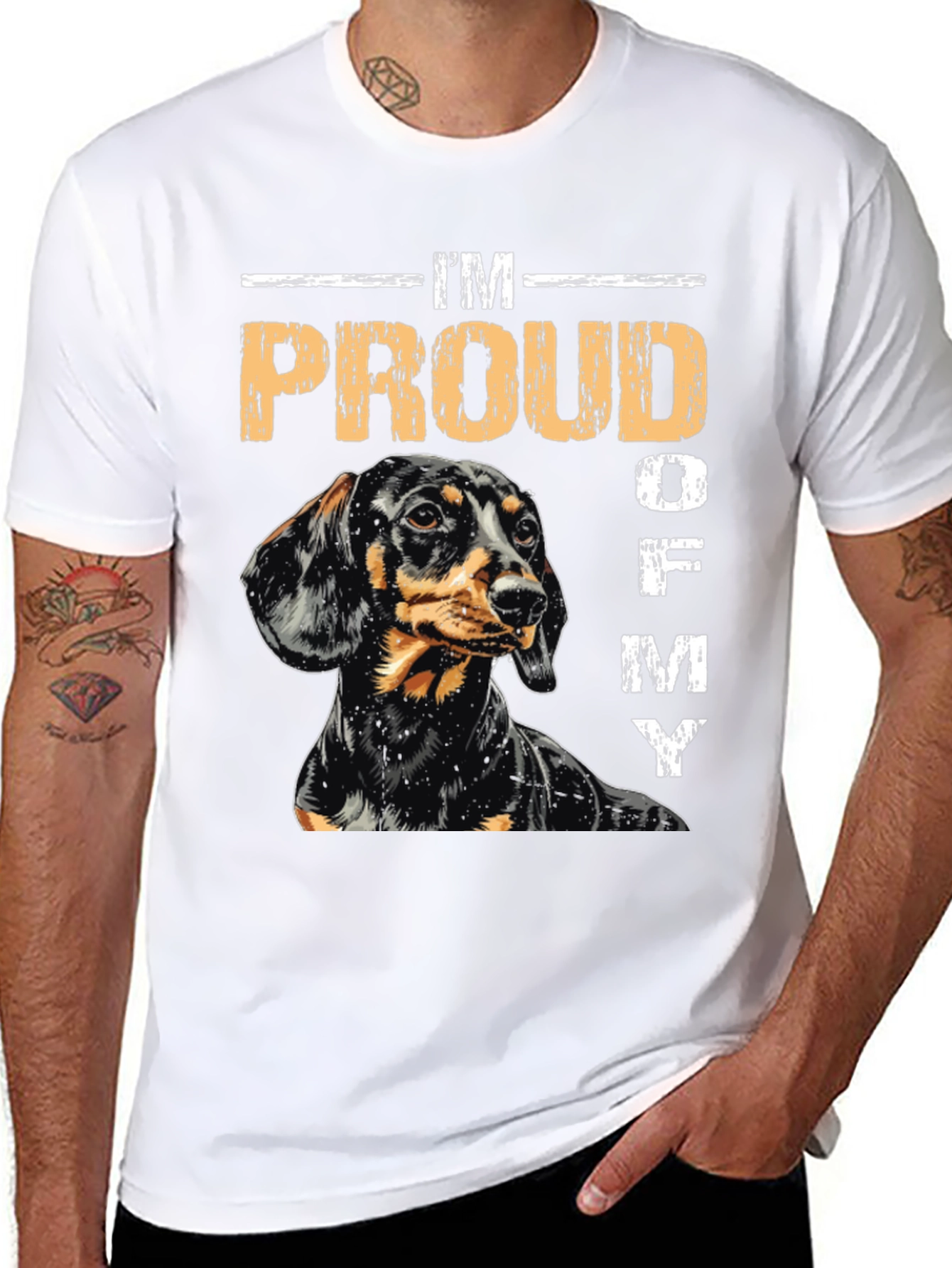 Proud Dachshund Graphic T-Shirt