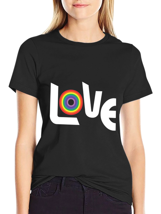 Love Rainbow Graphic T-Shirt - Pride & Equality