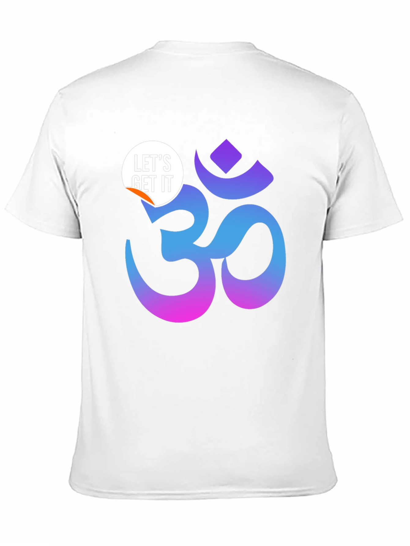 Ombre Om Symbol Black T-Shirt
