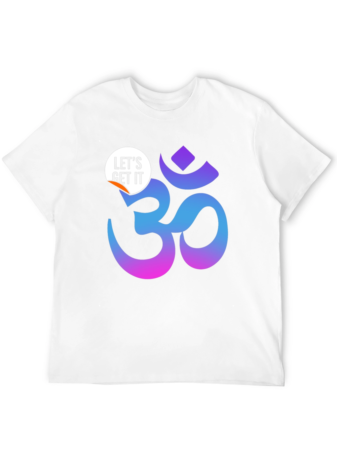 Ombre Om Symbol Black T-Shirt
